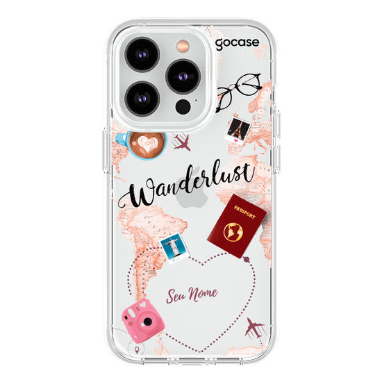Capinha para celular World Trip Clean