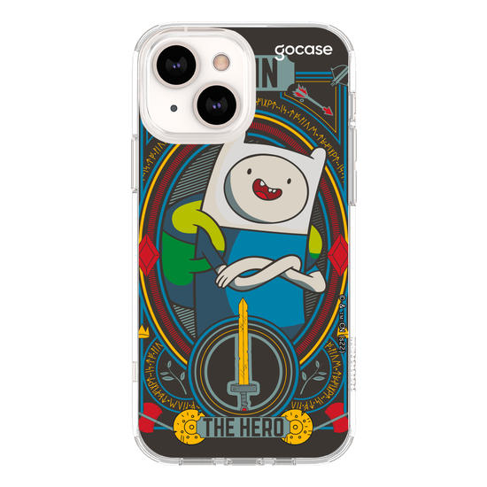 Capinha para celular Adventure Time - Finn
