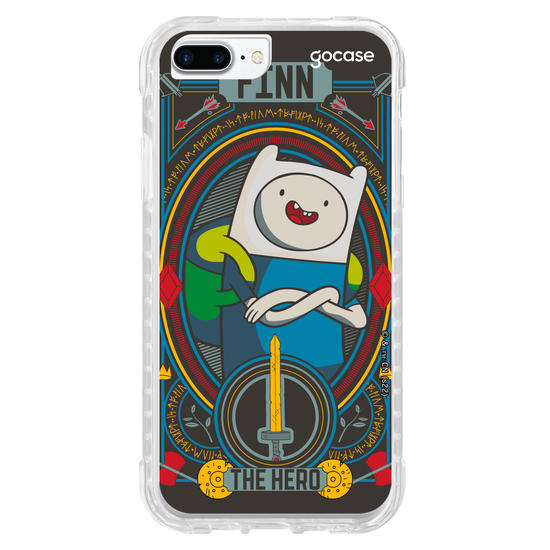 Capinha para celular Adventure Time - Finn