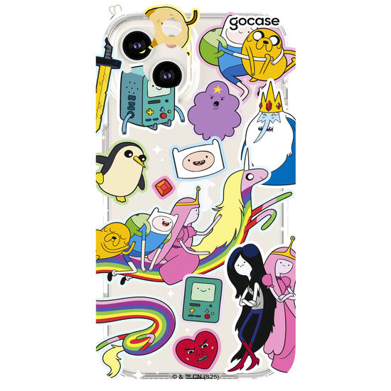Capinha para celular Adventure Time - Stickers
