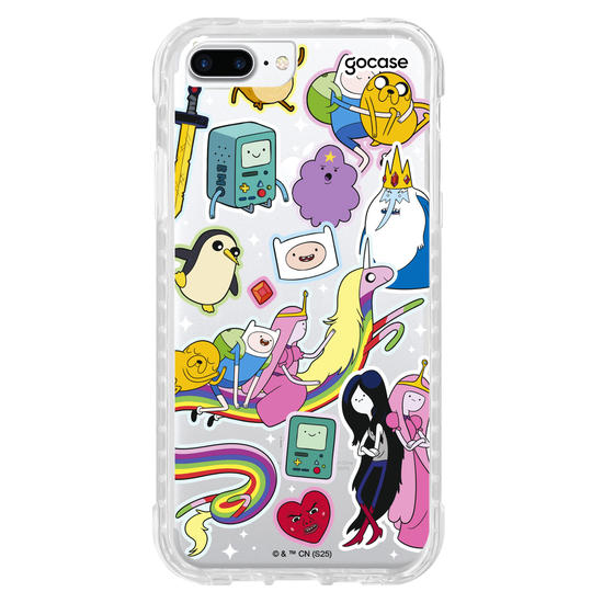 Capinha para celular Adventure Time - Stickers