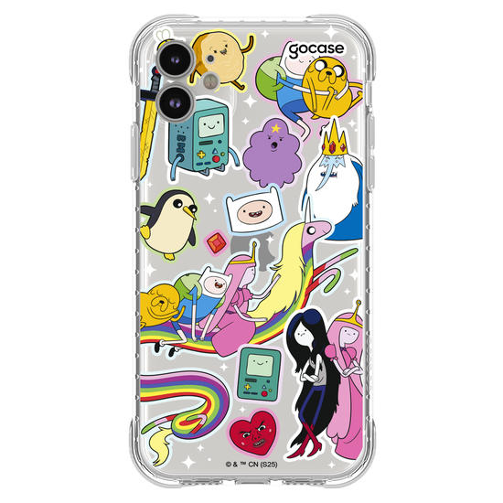 Capinha para celular Adventure Time - Stickers