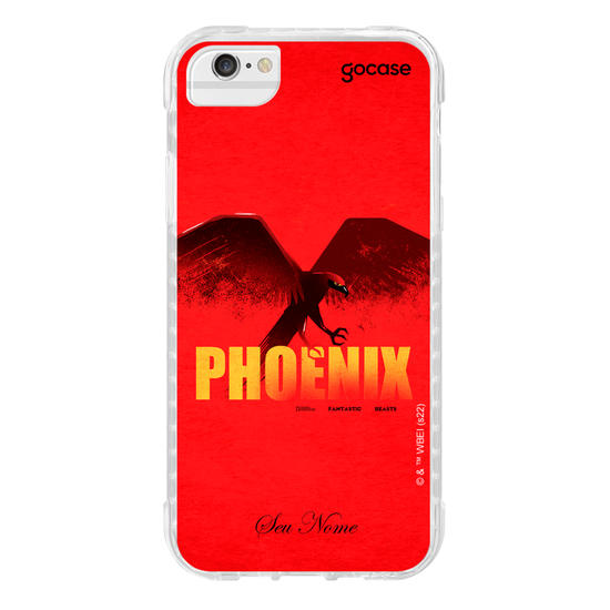 Capinha para celular Animais Fantásticos - Phoenix