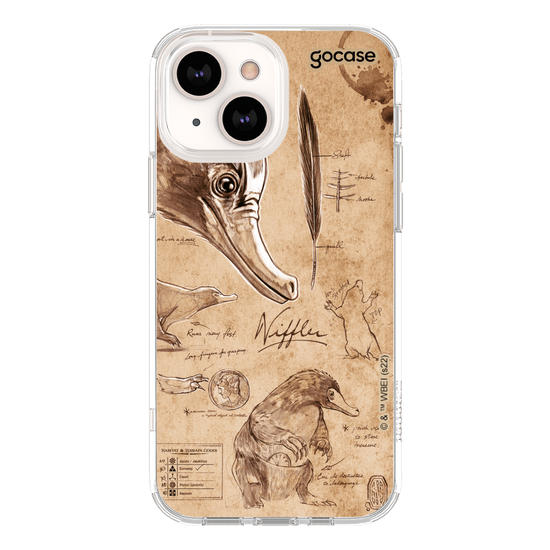 Capinha para celular Animais Fantásticos - Pergaminho