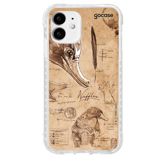 Capinha para celular Animais Fantásticos - Pergaminho