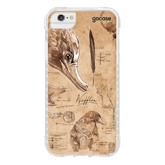 Capinha para celular Animais Fantásticos - Pergaminho