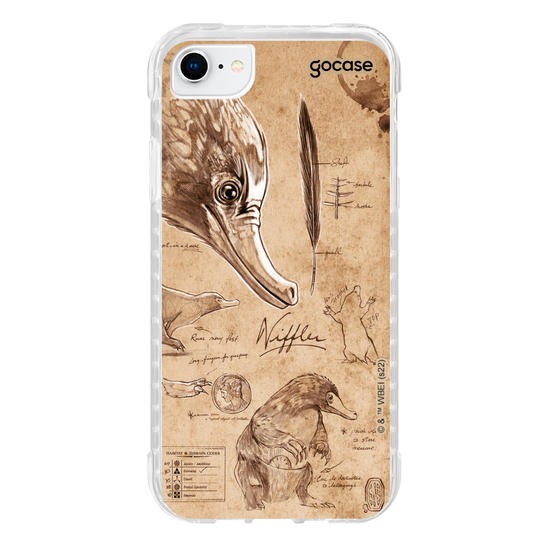 Capinha para celular Animais Fantásticos - Pergaminho