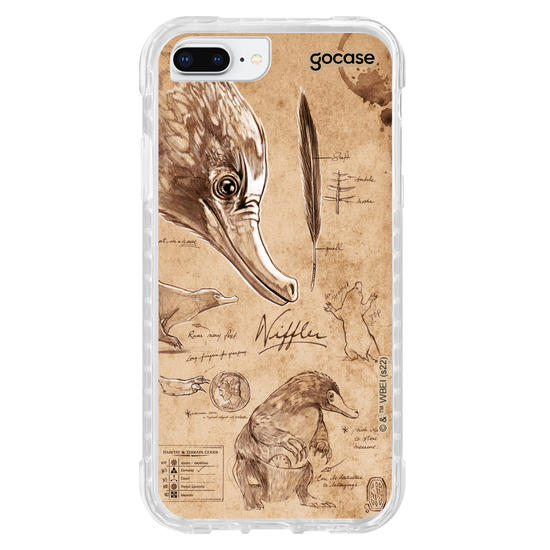 Capinha para celular Animais Fantásticos - Pergaminho