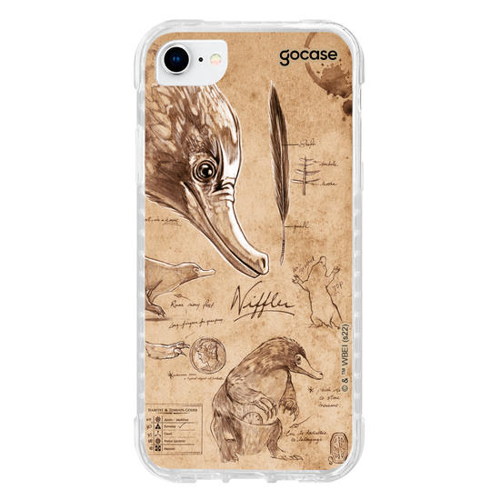 Capinha para celular Animais Fantásticos - Pergaminho