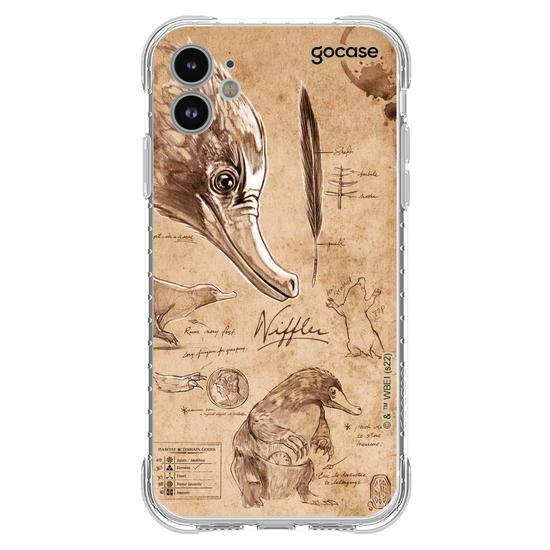 Capinha para celular Animais Fantásticos - Pergaminho
