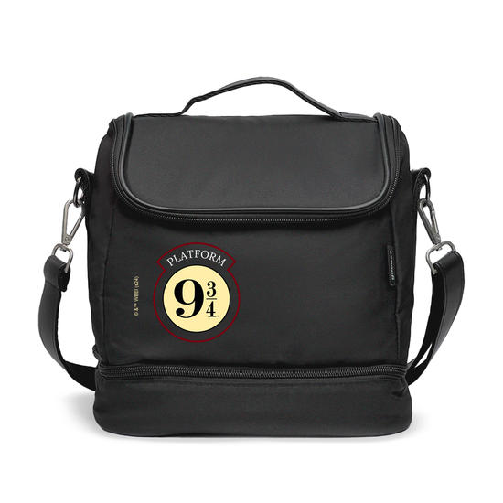 Bolsa Térmica Fruit Pro Preta - Harry Potter - Plataforma 9 3/4 Moldura