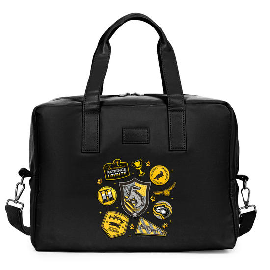 Bolsa Joy Pro - Harry Potter - Lufa-Lufa Patches