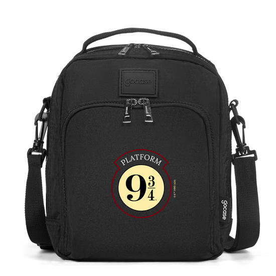 Bolsa Térmica Fun Preta - Harry Potter - Plataforma 9 3/4 Moldura