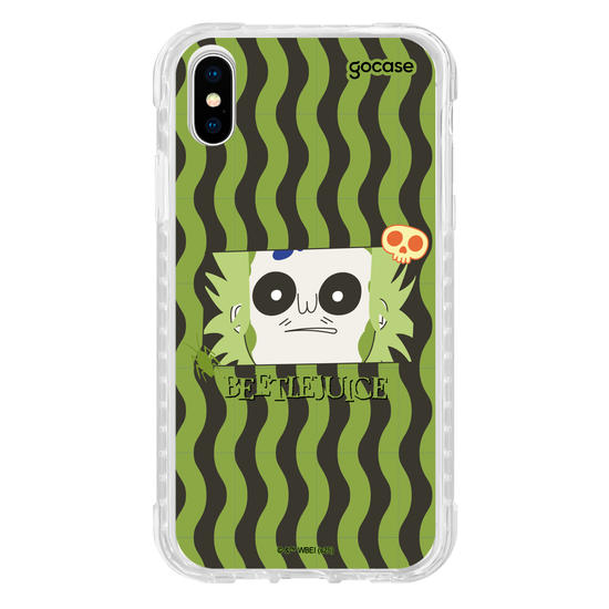 Capinha para celular  BeetleJuice - Funny Stripes