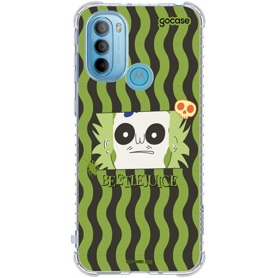 Capinha para celular  BeetleJuice - Funny Stripes