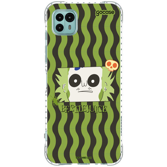 Capinha para celular  BeetleJuice - Funny Stripes