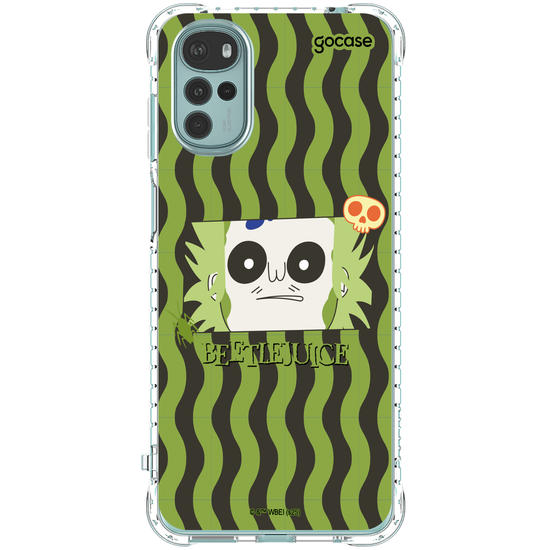 Capinha para celular  BeetleJuice - Funny Stripes