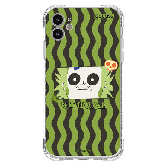 Capinha para celular  BeetleJuice - Funny Stripes