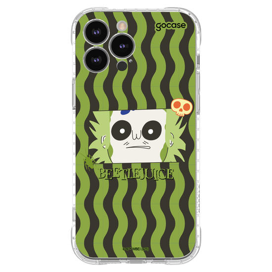 Capinha para celular  BeetleJuice - Funny Stripes