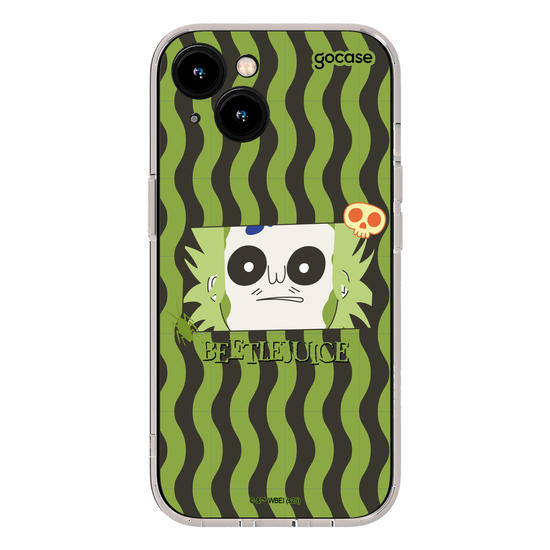 Capinha para celular  BeetleJuice - Funny Stripes