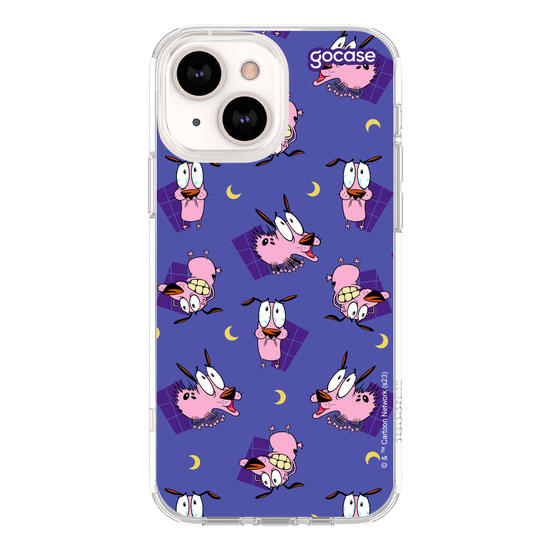 Capinha para celular Coragem, o Cão Covarde - Mix de Coragem