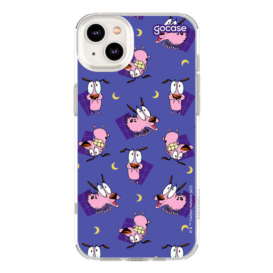 Capinha para celular Coragem, o Cão Covarde - Mix de Coragem
