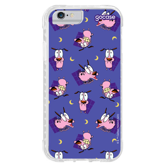 Capinha para celular Coragem, o Cão Covarde - Mix de Coragem