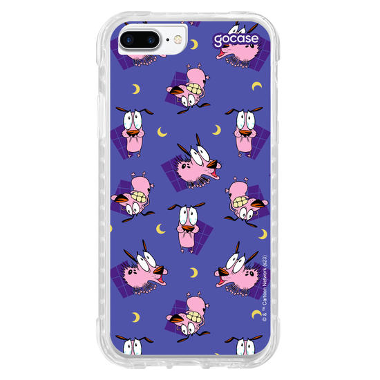 Capinha para celular Coragem, o Cão Covarde - Mix de Coragem