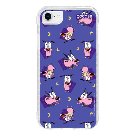 Capinha para celular Coragem, o Cão Covarde - Mix de Coragem