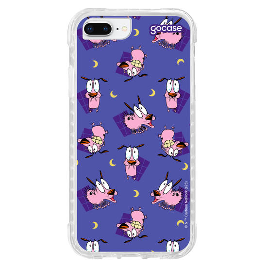 Capinha para celular Coragem, o Cão Covarde - Mix de Coragem