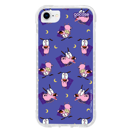 Capinha para celular Coragem, o Cão Covarde - Mix de Coragem