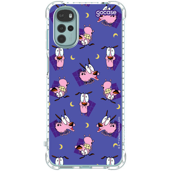 Capinha para celular Coragem, o Cão Covarde - Mix de Coragem