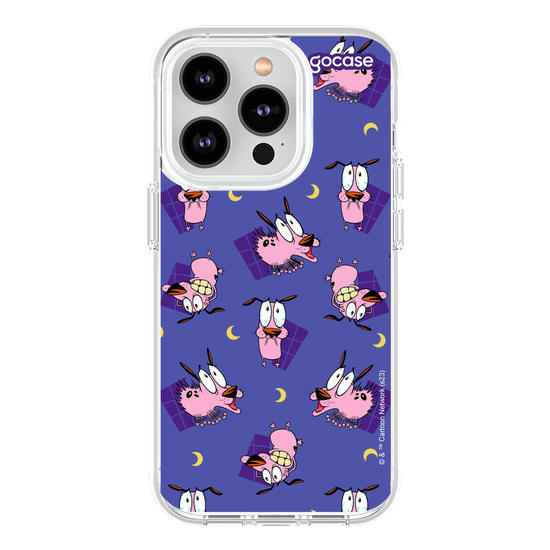 Capinha para celular Coragem, o Cão Covarde - Mix de Coragem