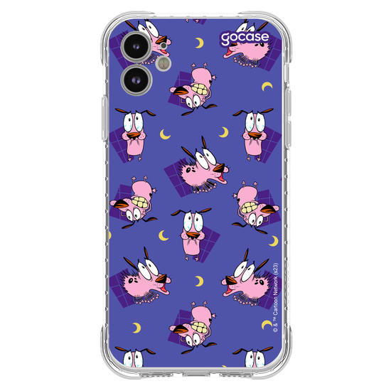 Capinha para celular Coragem, o Cão Covarde - Mix de Coragem