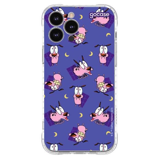 Capinha para celular Coragem, o Cão Covarde - Mix de Coragem