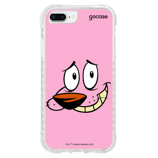 Capinha para celular Coragem, o Cão Covarde - Rostinho