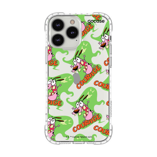 Capinha para celular Coragem, o Cão Covarde - Assustado
