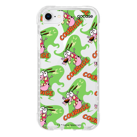 Capinha para celular Coragem, o Cão Covarde - Assustado