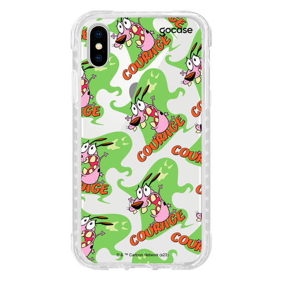 Capinha para celular Coragem, o Cão Covarde - Assustado