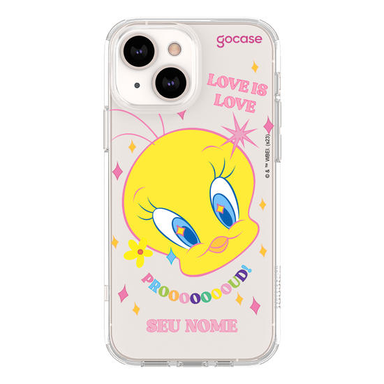 Capinha para celular Looney Tunes - Proooud! Love is Love