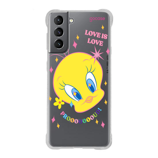 Capinha para celular Looney Tunes - Proooud! Love is Love