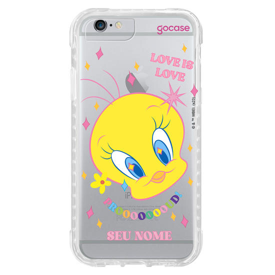 Capinha para celular Looney Tunes - Proooud! Love is Love