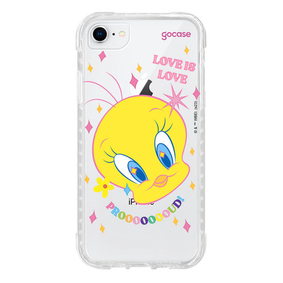 Capinha para celular Looney Tunes - Proooud! Love is Love