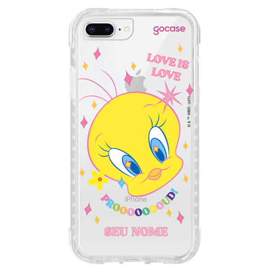Capinha para celular Looney Tunes - Proooud! Love is Love