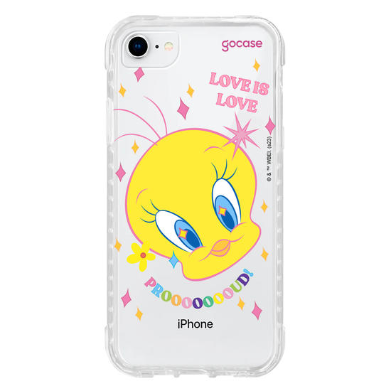 Capinha para celular Looney Tunes - Proooud! Love is Love
