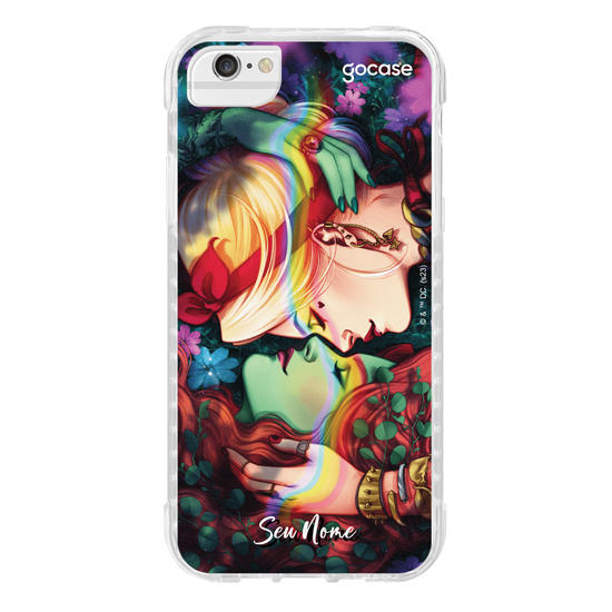 Capinha para celular Liga da Justiça - Amor e Loucura