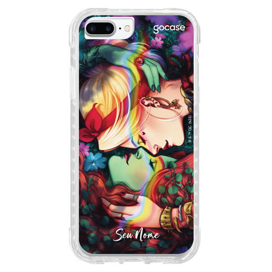 Capinha para celular Liga da Justiça - Amor e Loucura