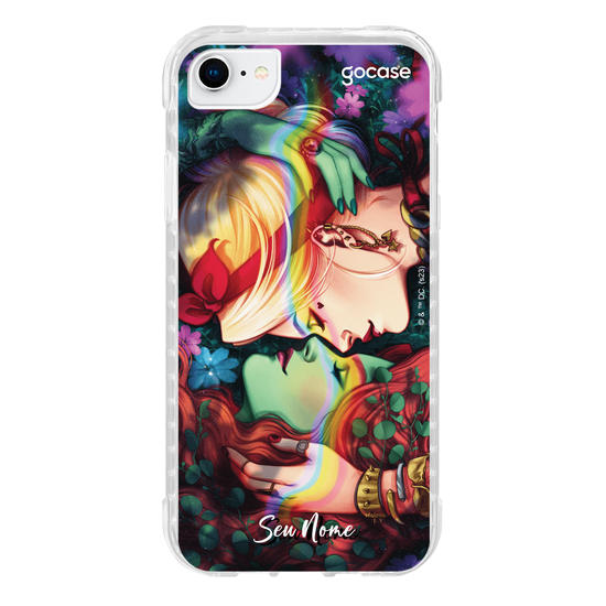 Capinha para celular Liga da Justiça - Amor e Loucura