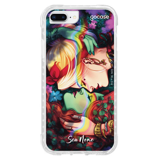 Capinha para celular Liga da Justiça - Amor e Loucura
