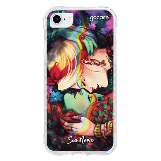 Capinha para celular Liga da Justiça - Amor e Loucura